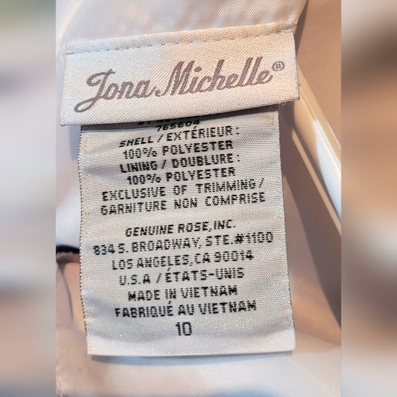 10Y Jona Michelle Flowers design dress - Picture 4 of 10